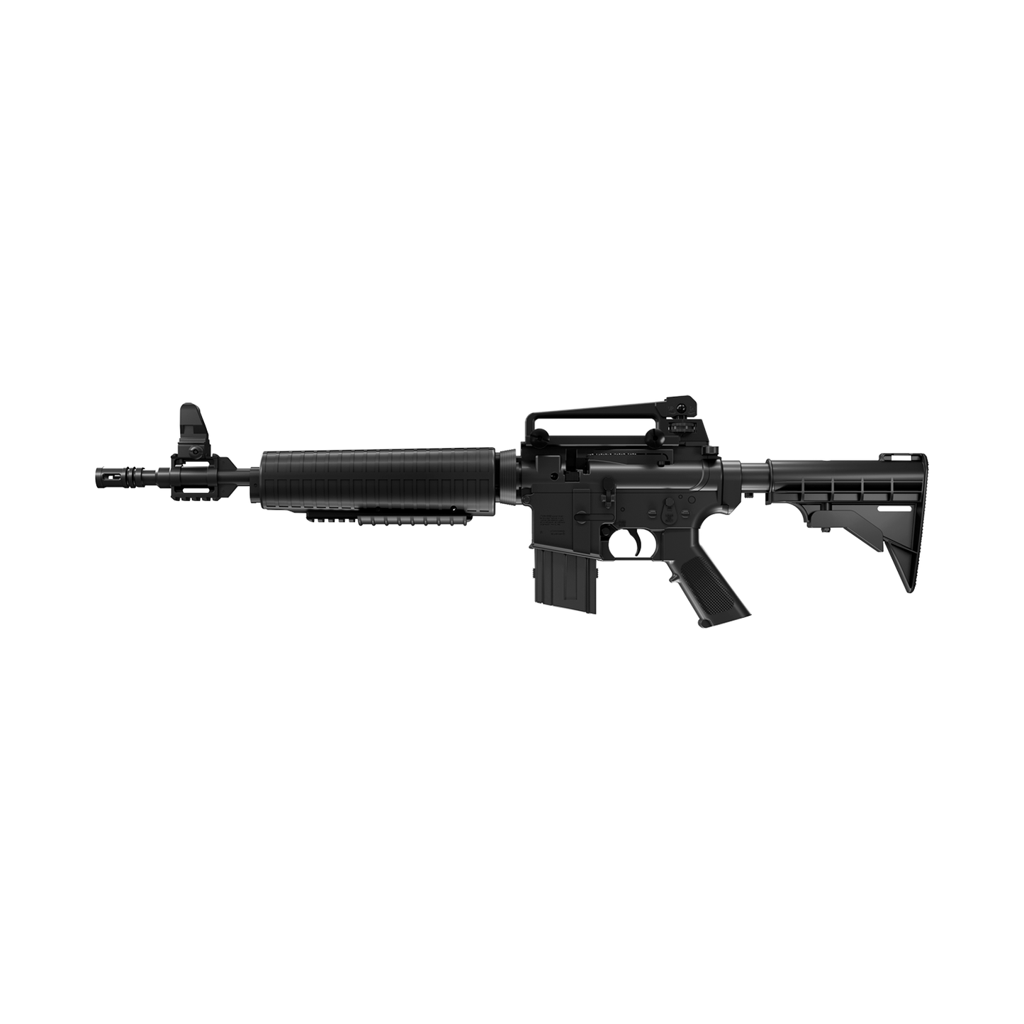 Rifle De Bombeo M4 KIT + 1500 BBS + Gafas Deportivas + Dianas De Tiro