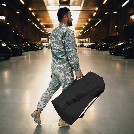 Saco De Avio Militar, Costal O Mochila De Transporte Masivo