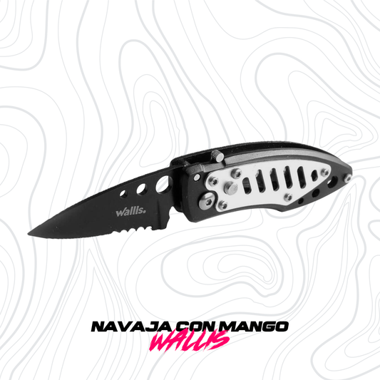 Navaja De Bloqueo Acero Inoxidable Wallis