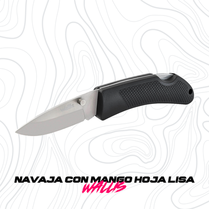 Navaja De Bloqueo Hoja Lisa Acero Inoxidable Wallis