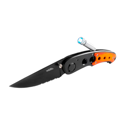 Navaja De Bloqueo Con Linterna Wallis
