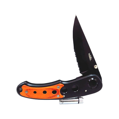 Navaja De Bloqueo Con Linterna Wallis