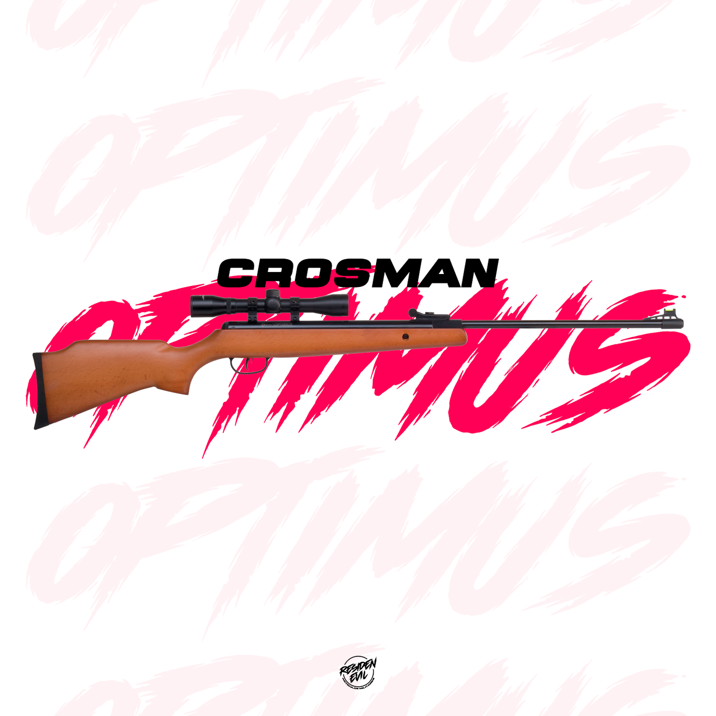 Rifle Crosman Optimus Diabolos (.22) C/ Mira Telescópica 4x32mm
