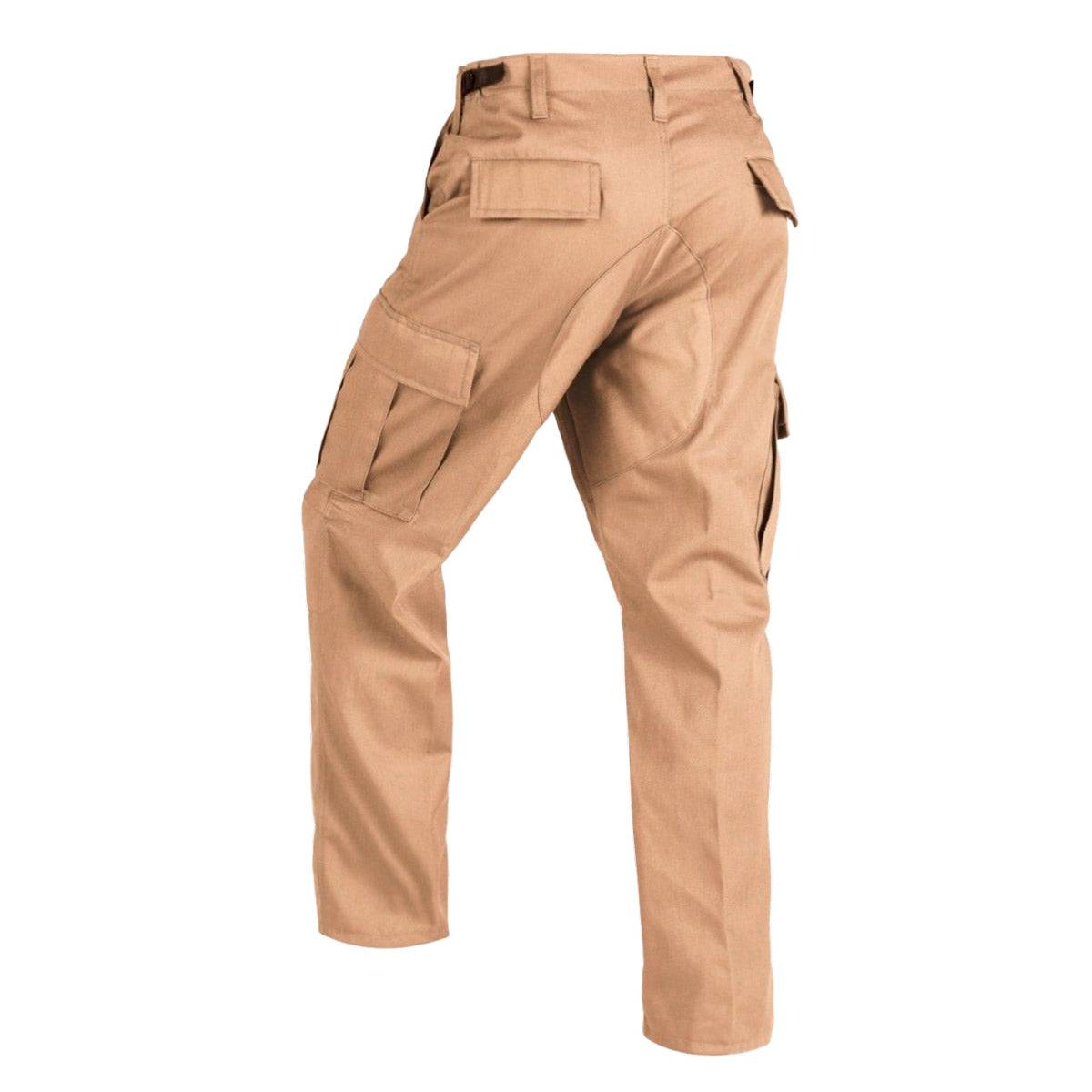 Pantalón Táctico Cargo Trabajo Hombre Caqui detras