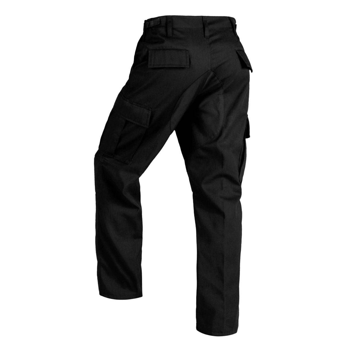 Pantalón Táctico Cargo Trabajo Hombre Negro detras