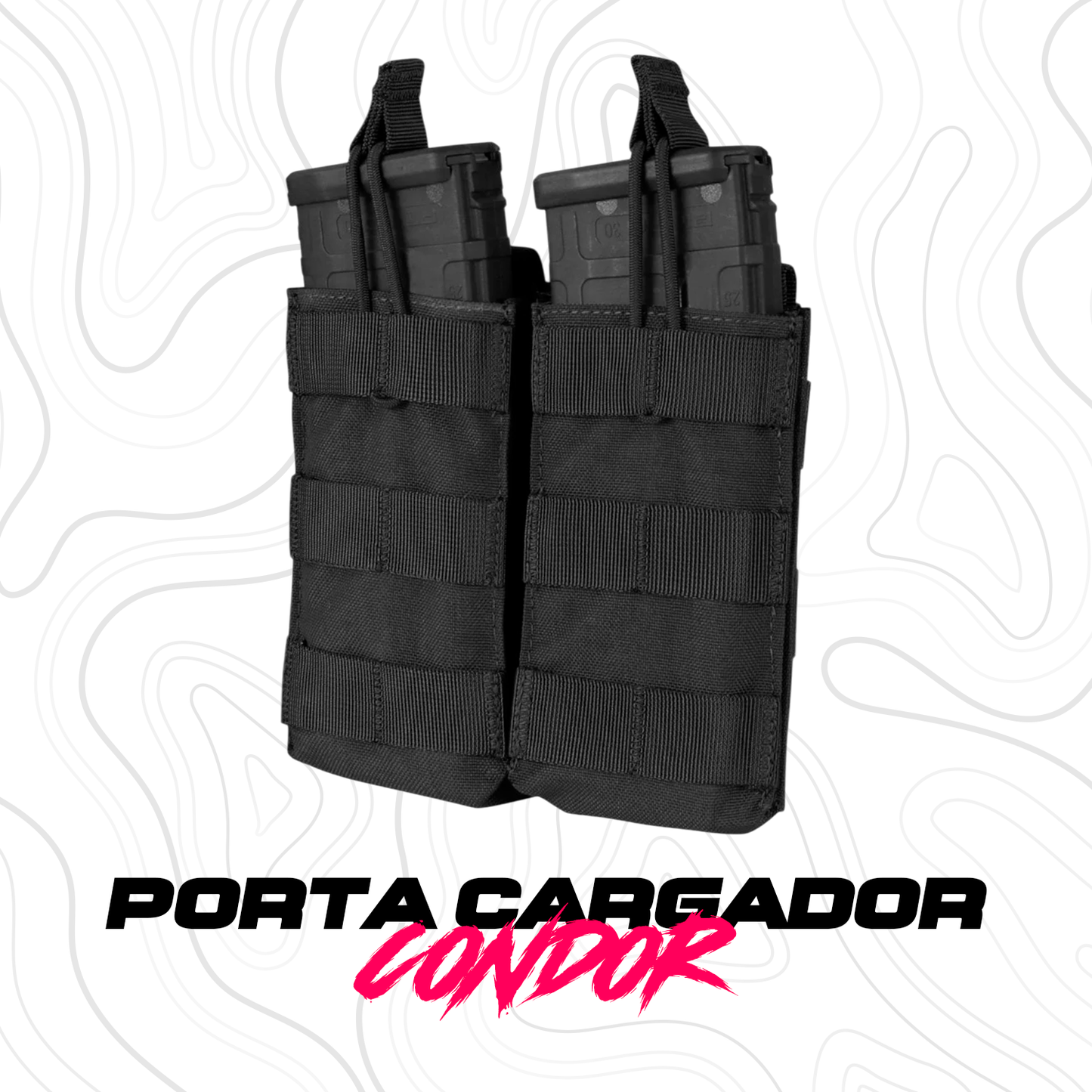 Porta Cargador Doble Tactico CONDOR