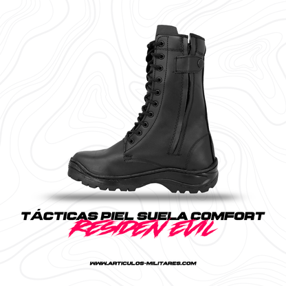 Botas Tacticas Militar De Piel Ligeras