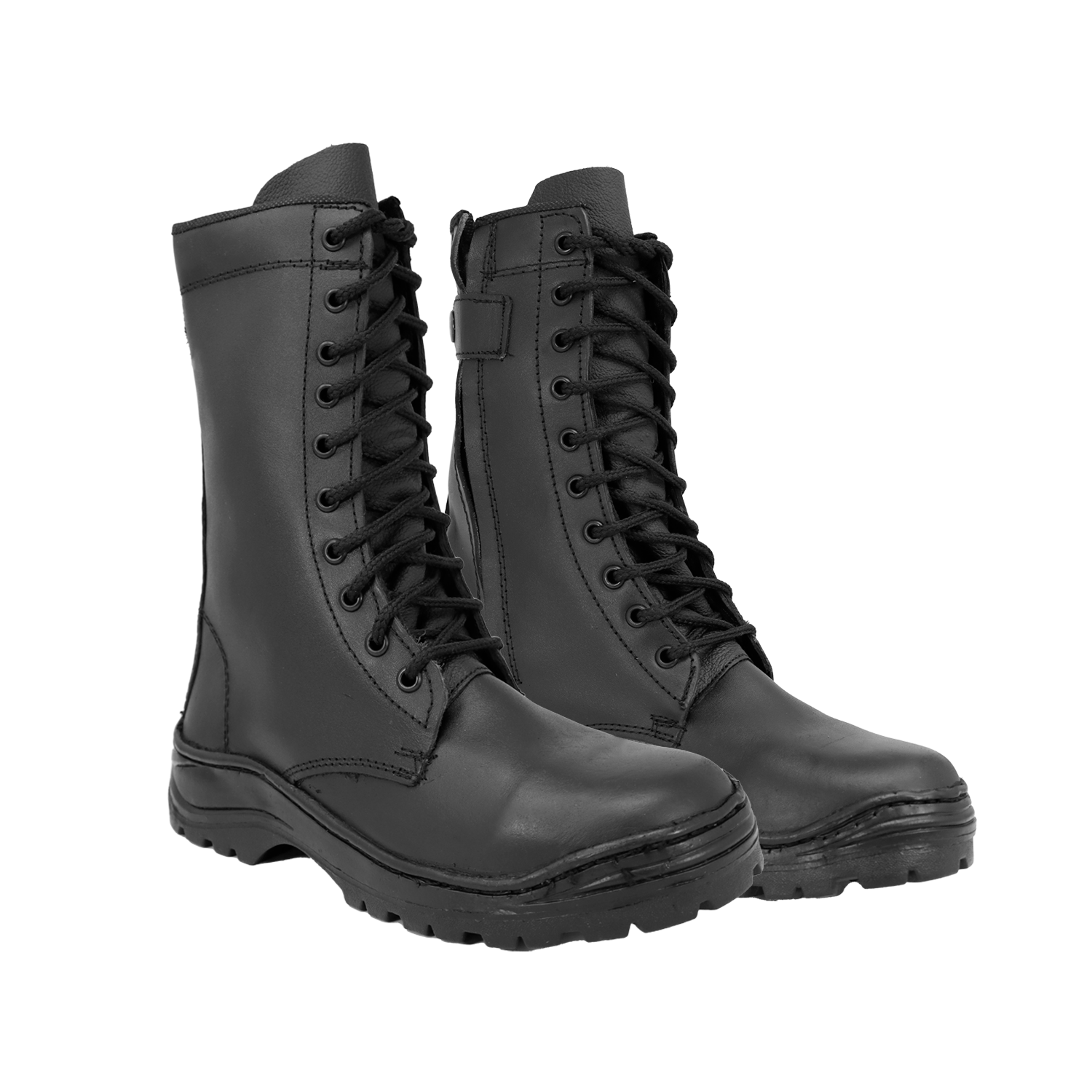 Botas Tacticas Militar De Piel Ligeras Para Seguridad Suela Premier y Comfort