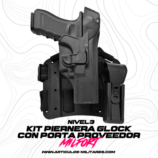 Kit Piernera Nivel 3 para Glock Milfort