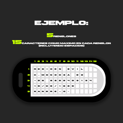 Par de Placas De Identificacion Personalizadas Militar Dog Tag Steel EEUU Army