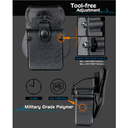 Soporte para Radio Porta Walkie Talkie Cytac