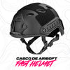 Casco Táctito Fast De Polímmero Ligero Porta Accesorios
