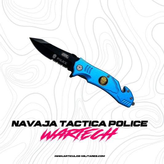 Navaja Táctica Supervivencia S.O.S. WARTECH Police