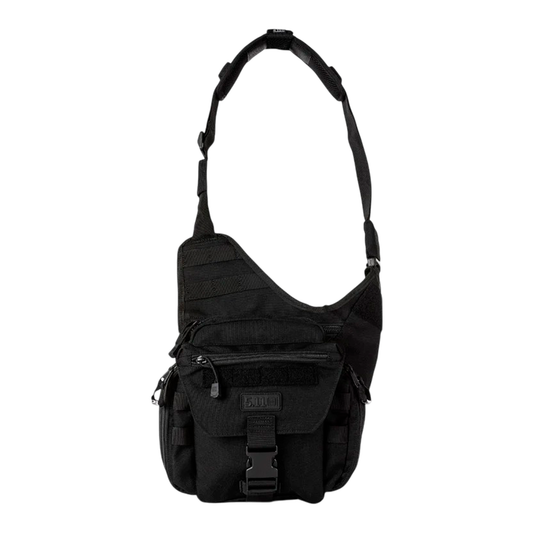 Mochila 5.11 Push Pack Bolsa Táctico Bandolera Pechera Negro