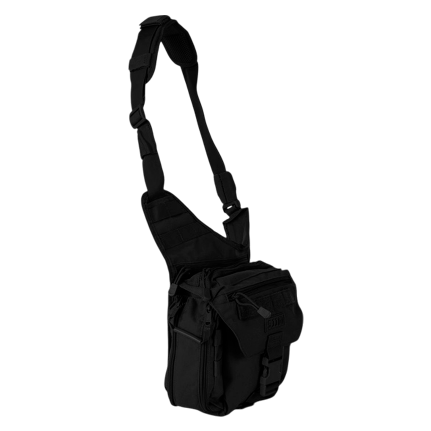 Mochila 5.11 Push Pack Bolsa Táctico Bandolera Pechera Negro