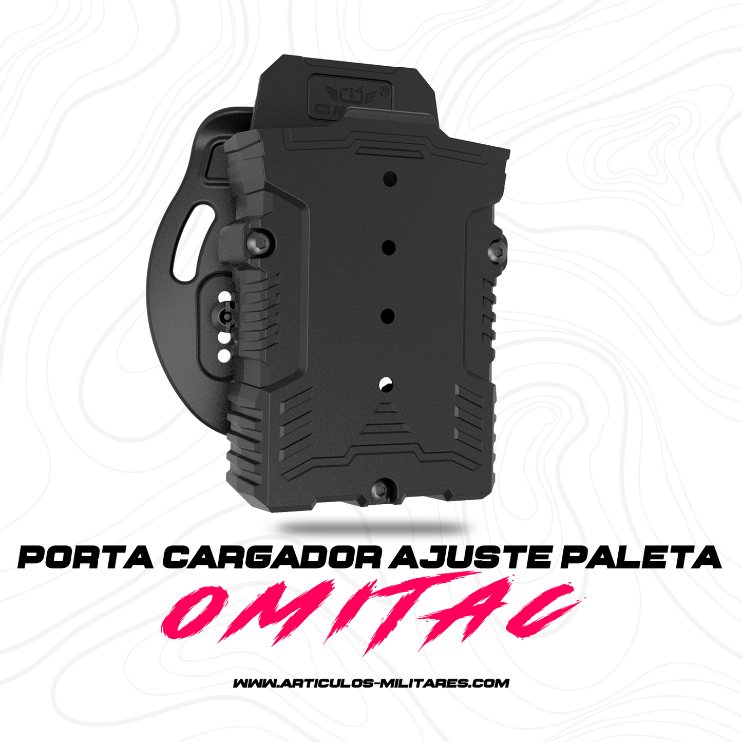 Porta Cargador Para Ar-15, M16, M4 Ajuste Paleta Omitac
