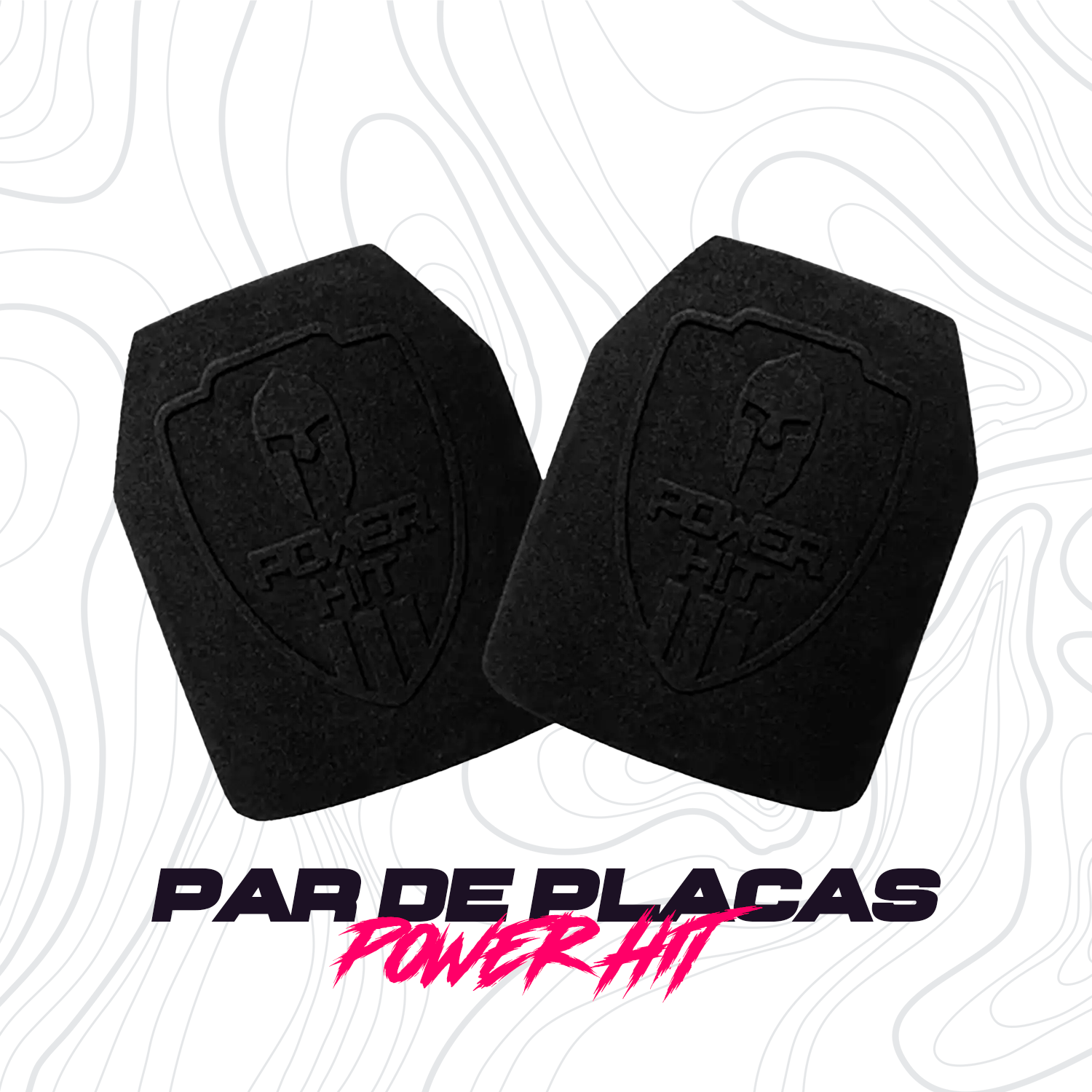 Par De Placas Balisticas Para Pecho Nivel IV Power Hit