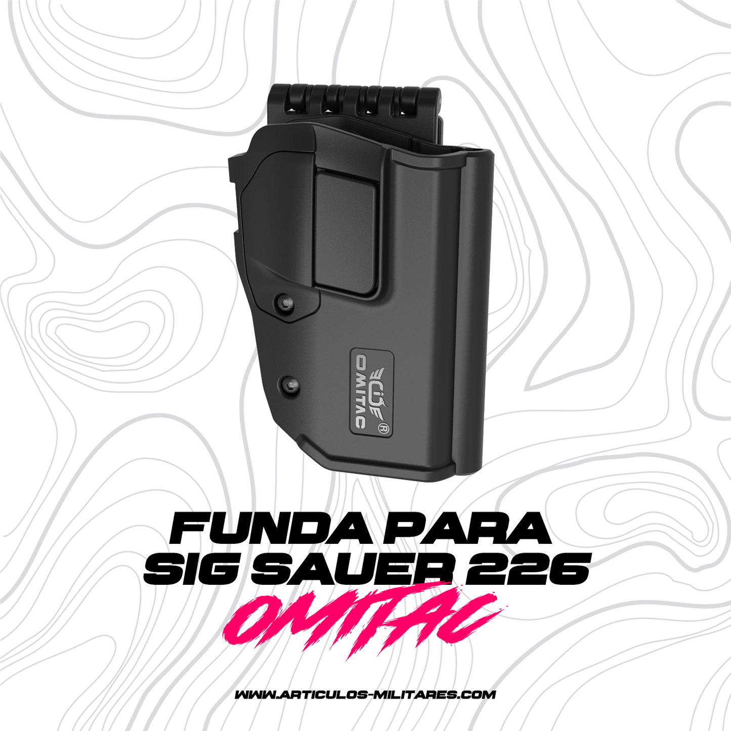 Fundas para Pistola Sig Sauer 226 Clip de Cinturón Omitac