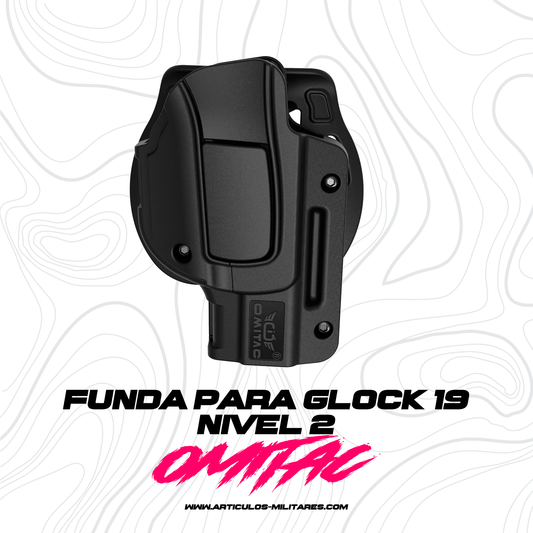 Funda para Pistola Glock 19 Ajuste Paleta Omitac