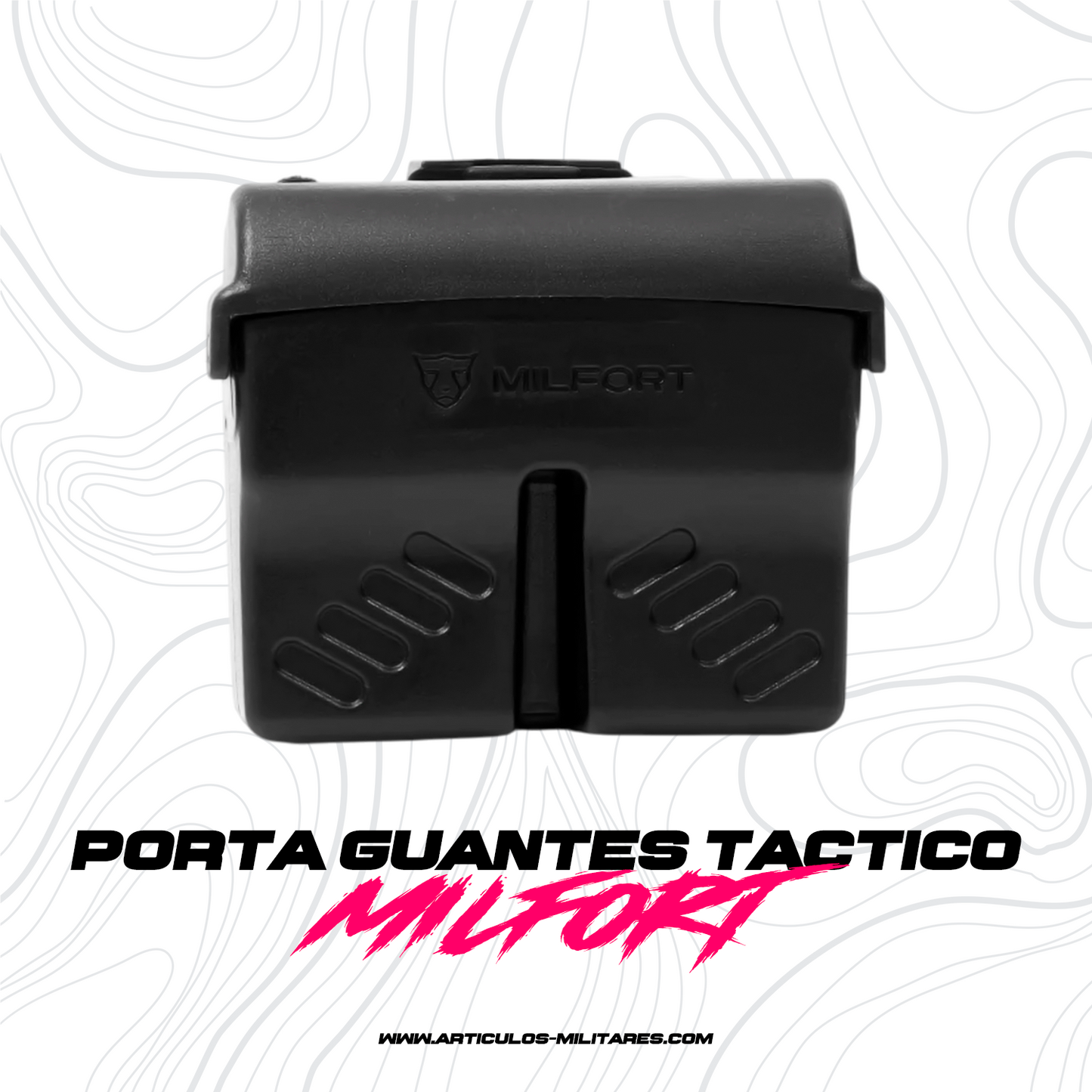 Porta Guantes Táctico Milfort Policia Peritos Ministerial