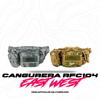 Cangureras Tacticas Impermeables Marca East West Original