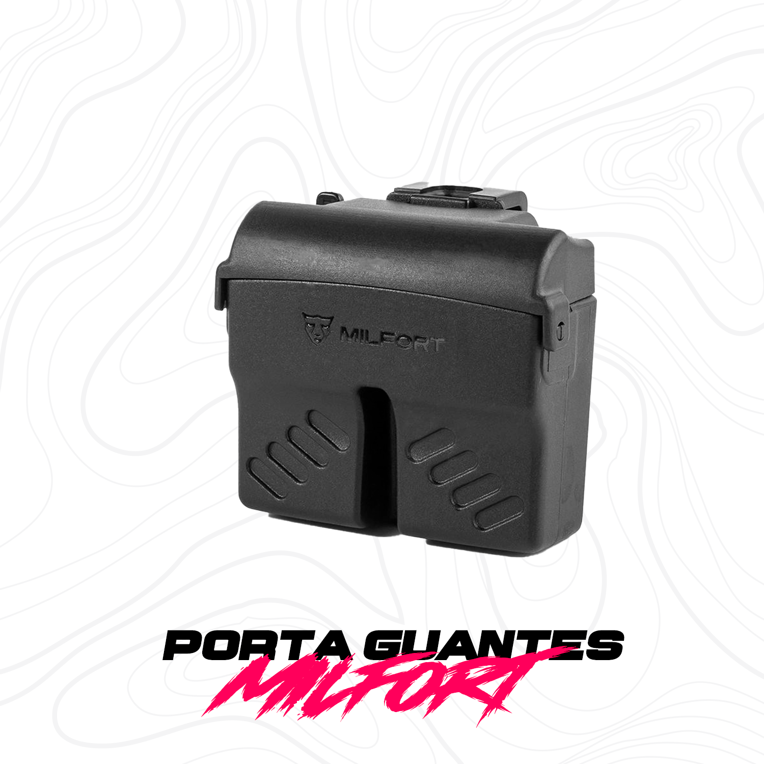 Porta Guantes Táctico Milfort Policia Peritos Ministerial Original