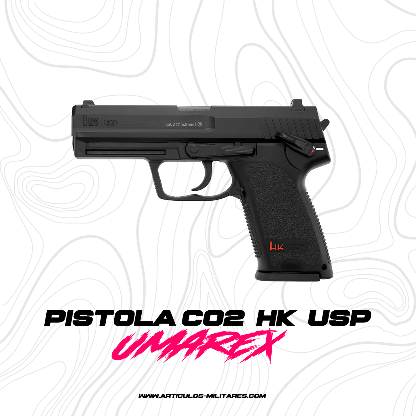 Pistola Umarex Hk USP