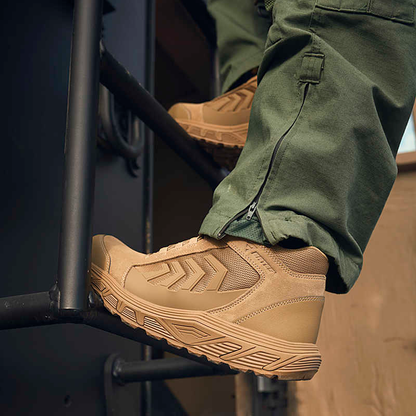 Botas Tácticas Rush Shield Mid Vent Coyote BATES