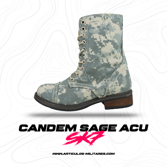 Botas Candem Mujer Dama Sixka 707 ACU