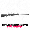 Rifle Nitro Pistón Shockwave Con Mira 4x32 CROSMAN