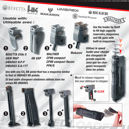 Cargador Rapido Universal Para Bbs Speed Loader UMAREX