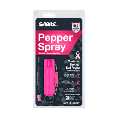 Gas Pimienta Spray Llavero 15 Gramos SABRE