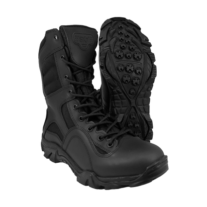 Botas Militares Tacticas SK7 SWAT RD Negro Con Cierre SK7