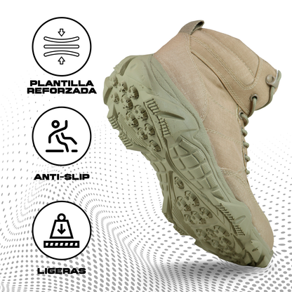 Botas Airlight Sixka TAN Cordura® Militar SK7