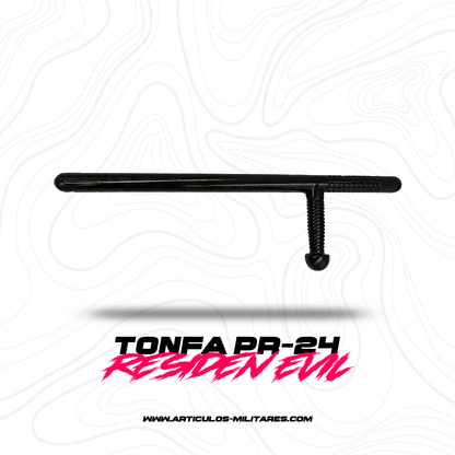 Tonfa Policial Pr 24 PVC Militar Calidad Residen Evil Militaría