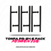 Tonfas Pr24 De PVC 6 PACK RESIDEN EVIL