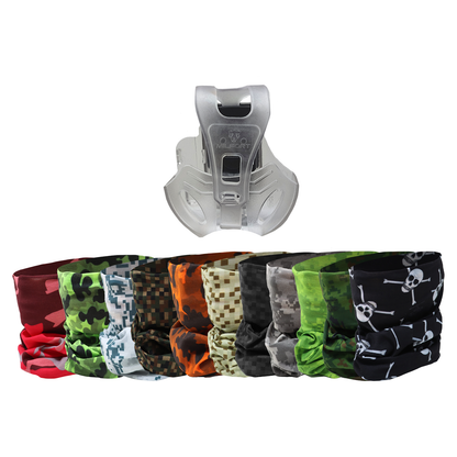 Funda Porta Esposas Transparente Con Bandana KIT MILFORT