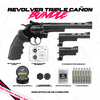 Revolver Crosman Triple Cañon .177 Municion Dual