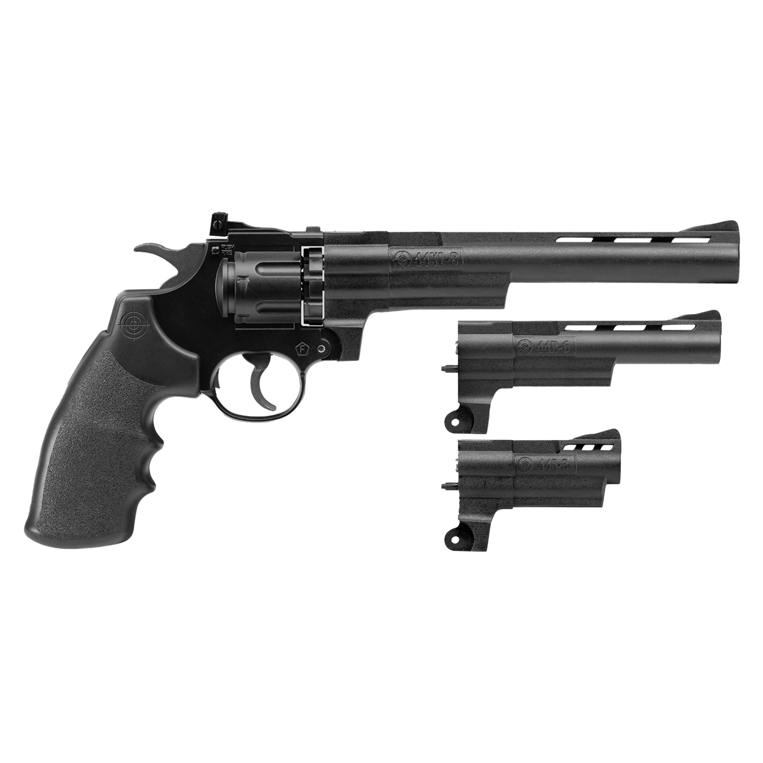 Revolver Crosman Triple Cañon .177 Municion Dual