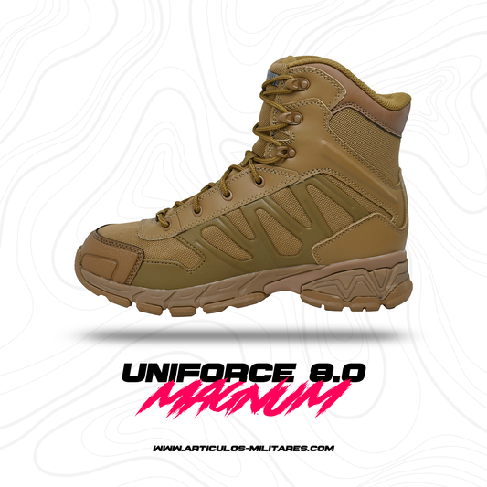 Botas Tácticas Magnum Uniforce 8.0 Antiderrapantes