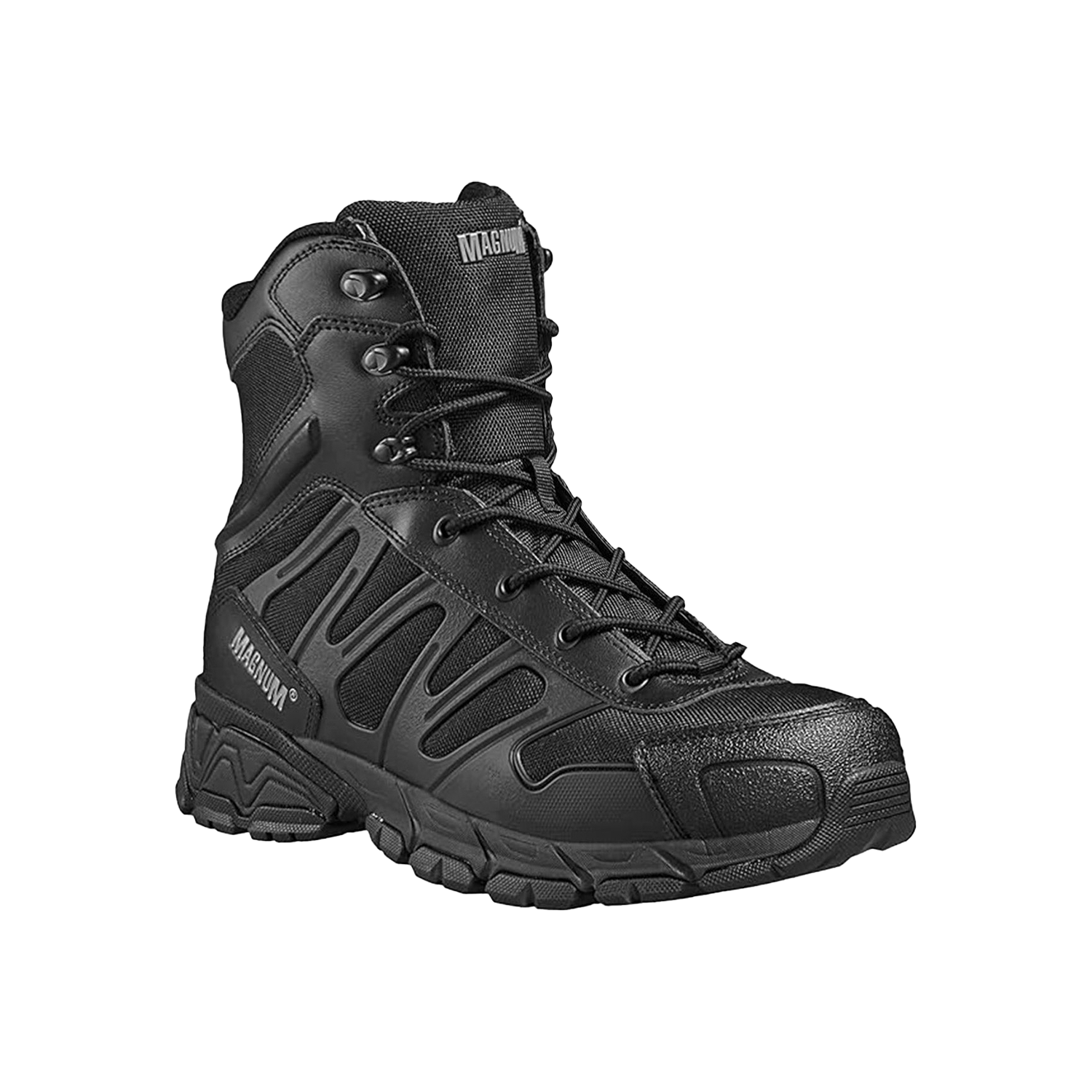 Botas Tácticas Magnum Uniforce 8.0 Negro Antiderrapantes