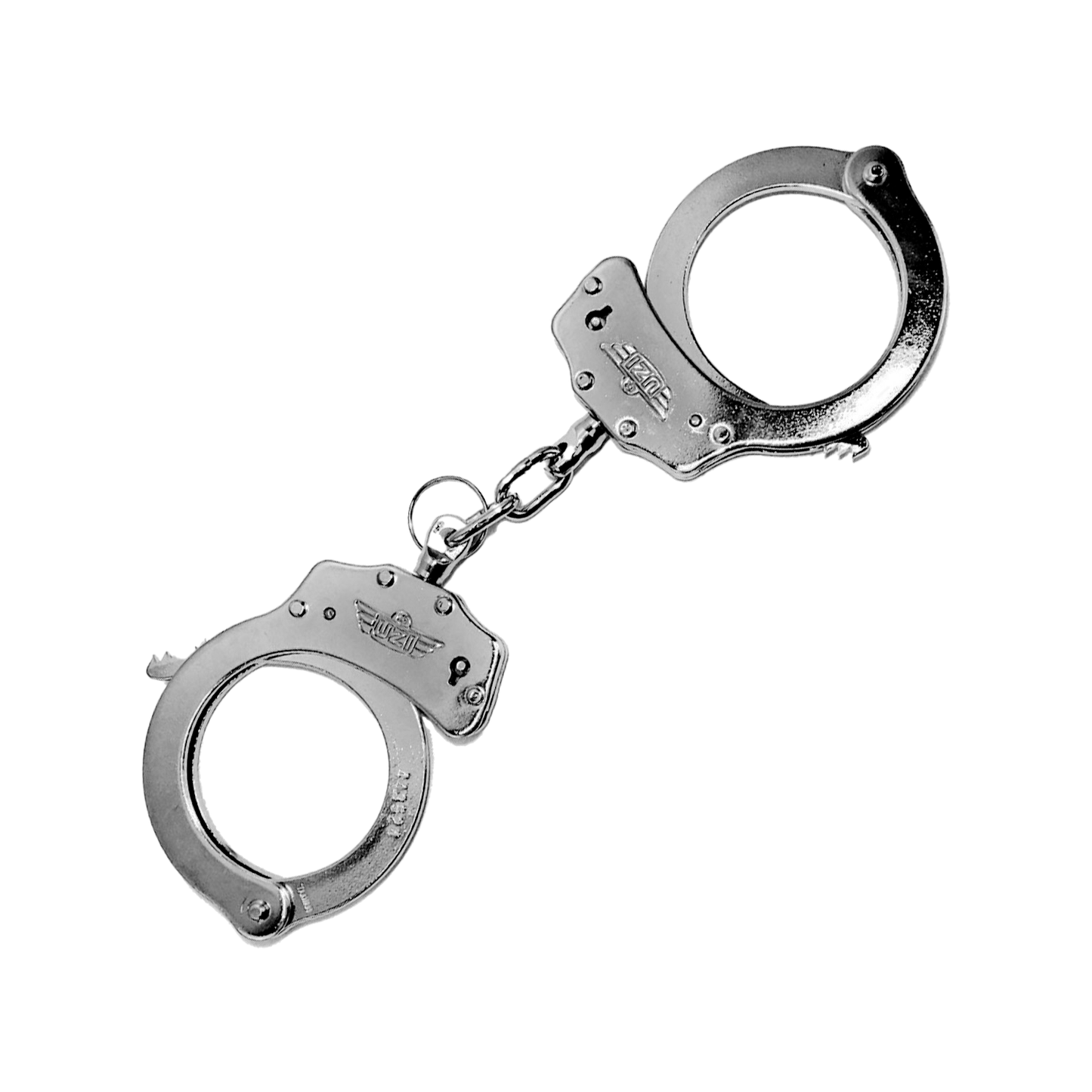 Esposas Seguridad Policiacas De Acero 2 Llaves Uzi
