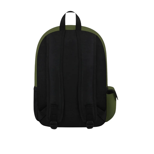 Mochila Escolar East West Con Gancho Porta Llavero Y Botella