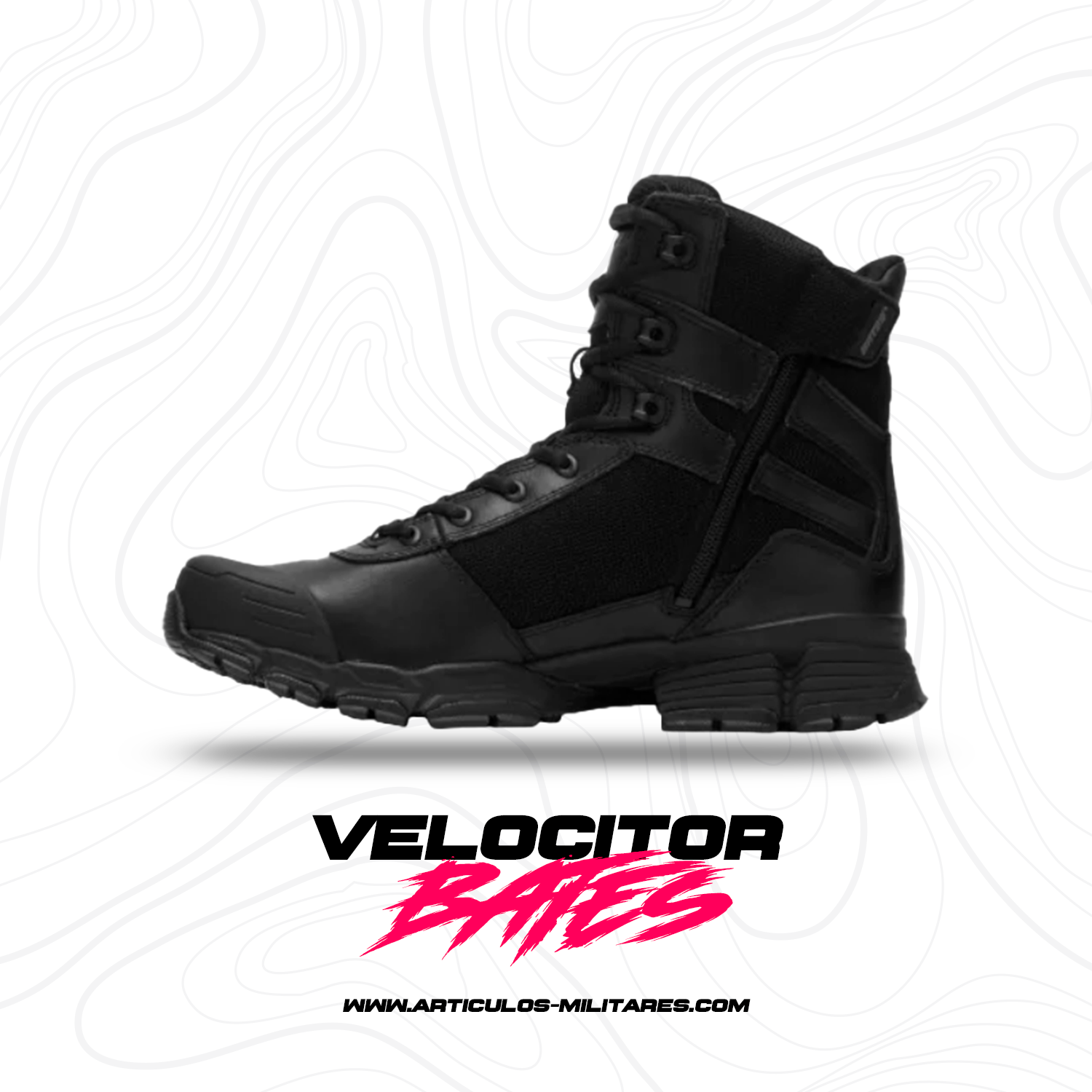 Velocitor Botas Bates Boots Tactical Velocitor Waterproof Zip