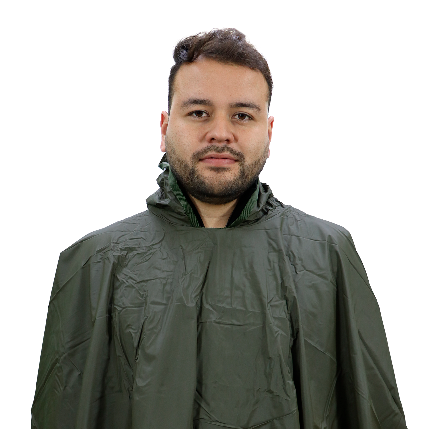 Impermeable Ligero Con Capucha