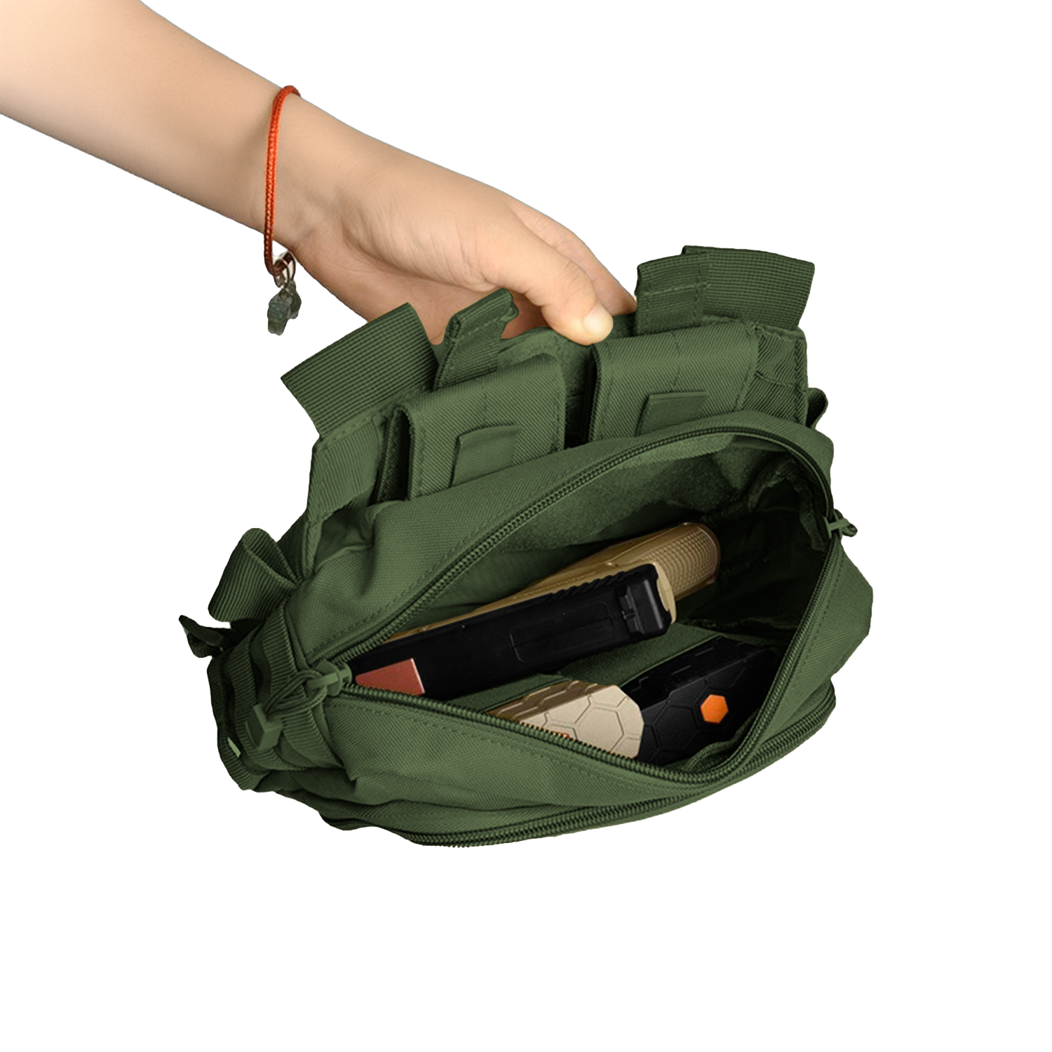 Mochila Banger Sobaquera Mariconera Tactica Militar Residen Evil Militaria