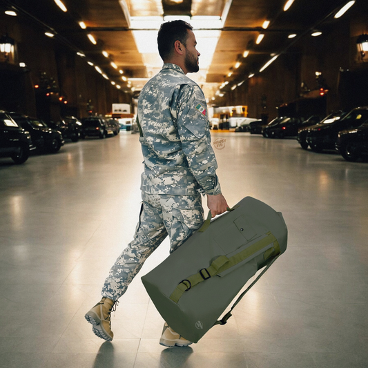 Saco De Avio Militar, Costal O Mochila De Transporte Masivo