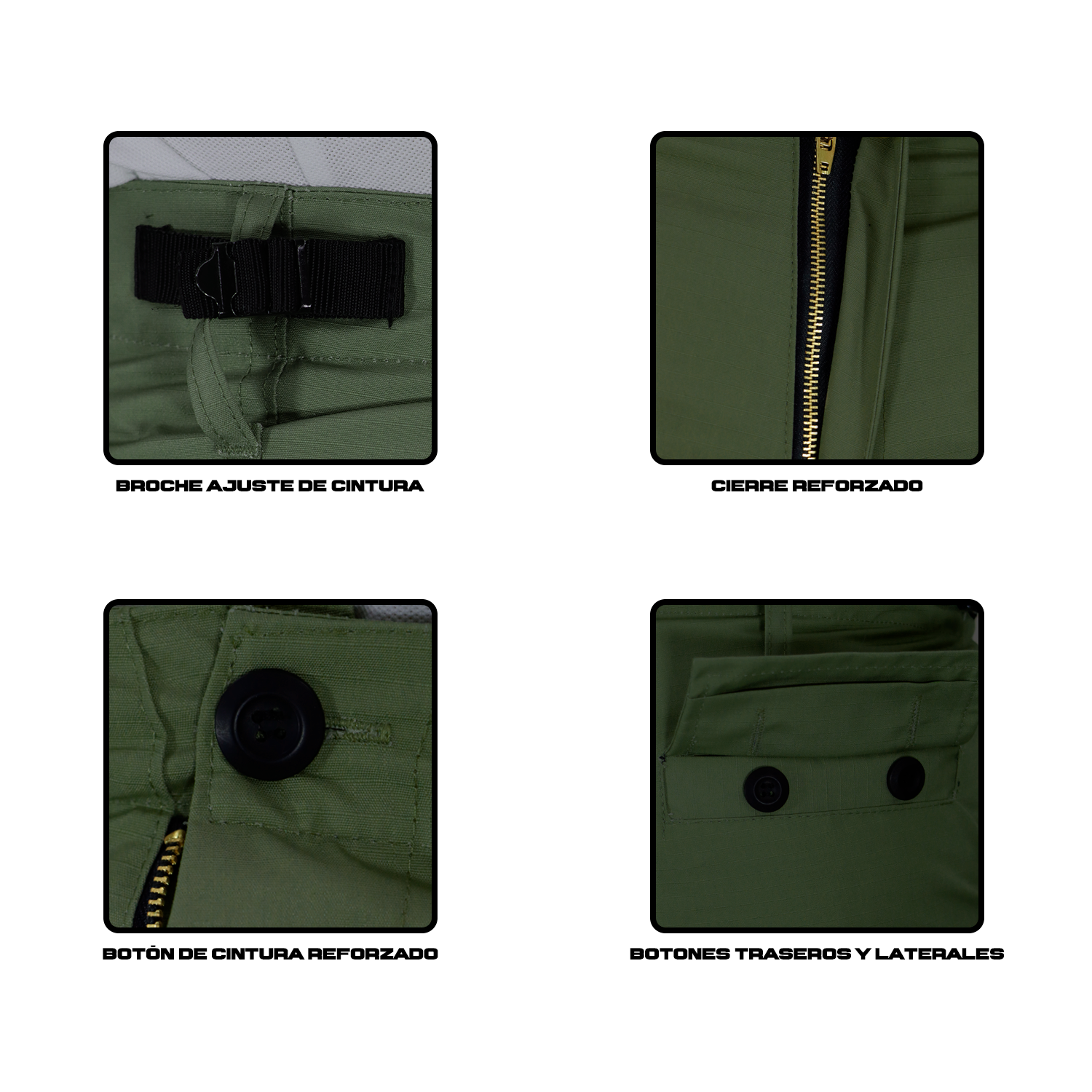 Pantalón Táctico Militar Cargo Ripstop Otan