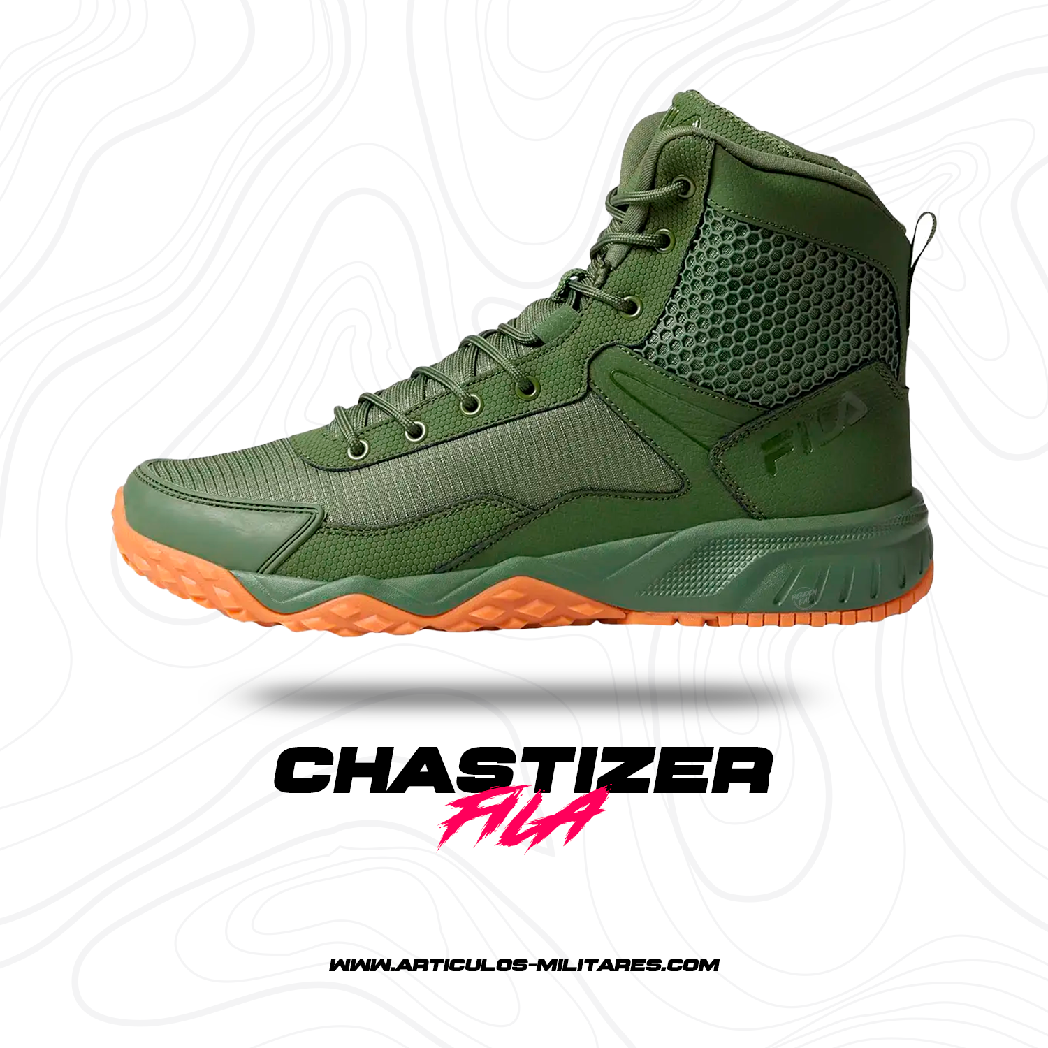 Botas Tácticas Chastizer Verde FILA