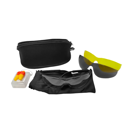 Lentes Deportivos 3 en 1 + Tapones De Oído RESIDEN EVIL